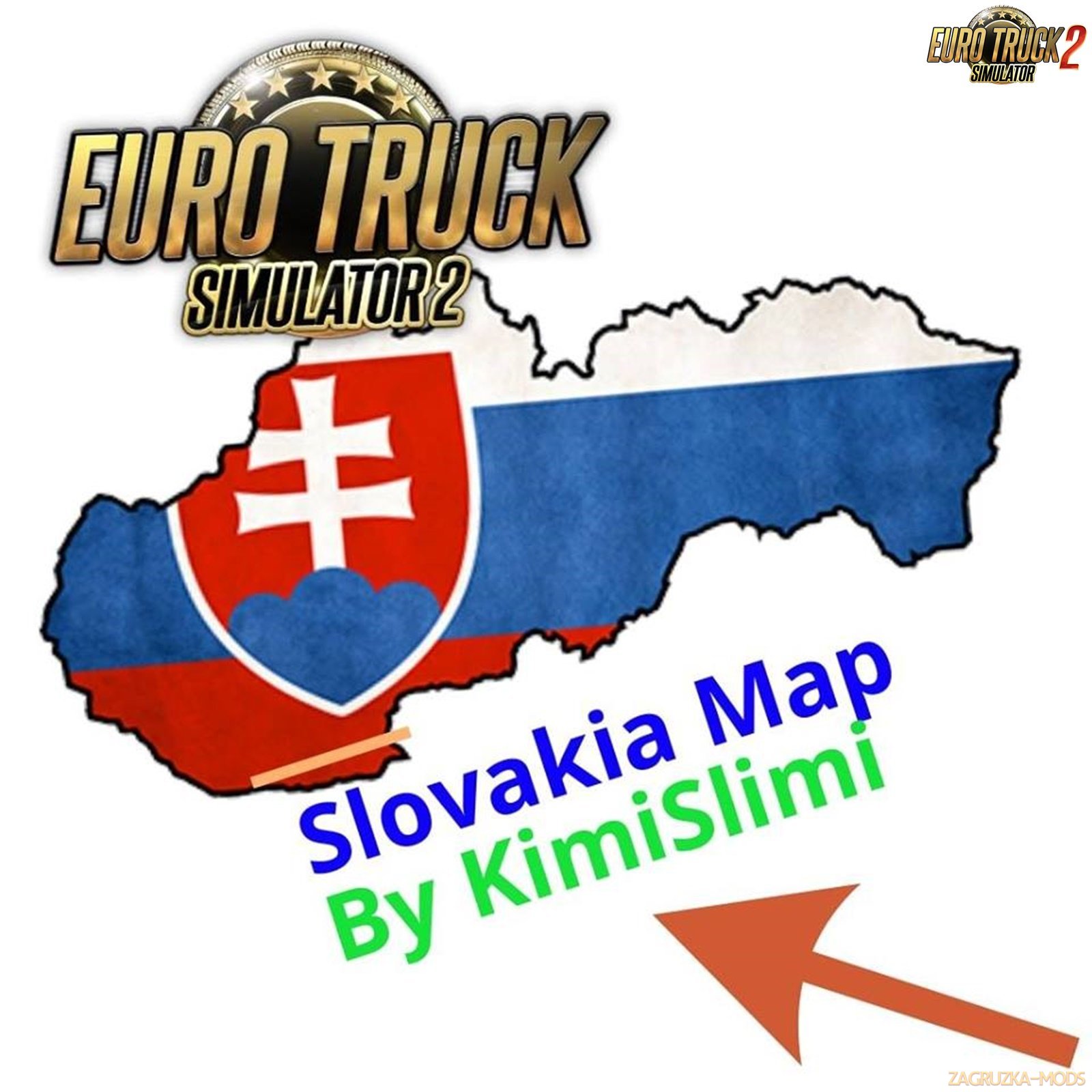 New Slovakia Map v9.0B by KimiSlimi (1.32.x)