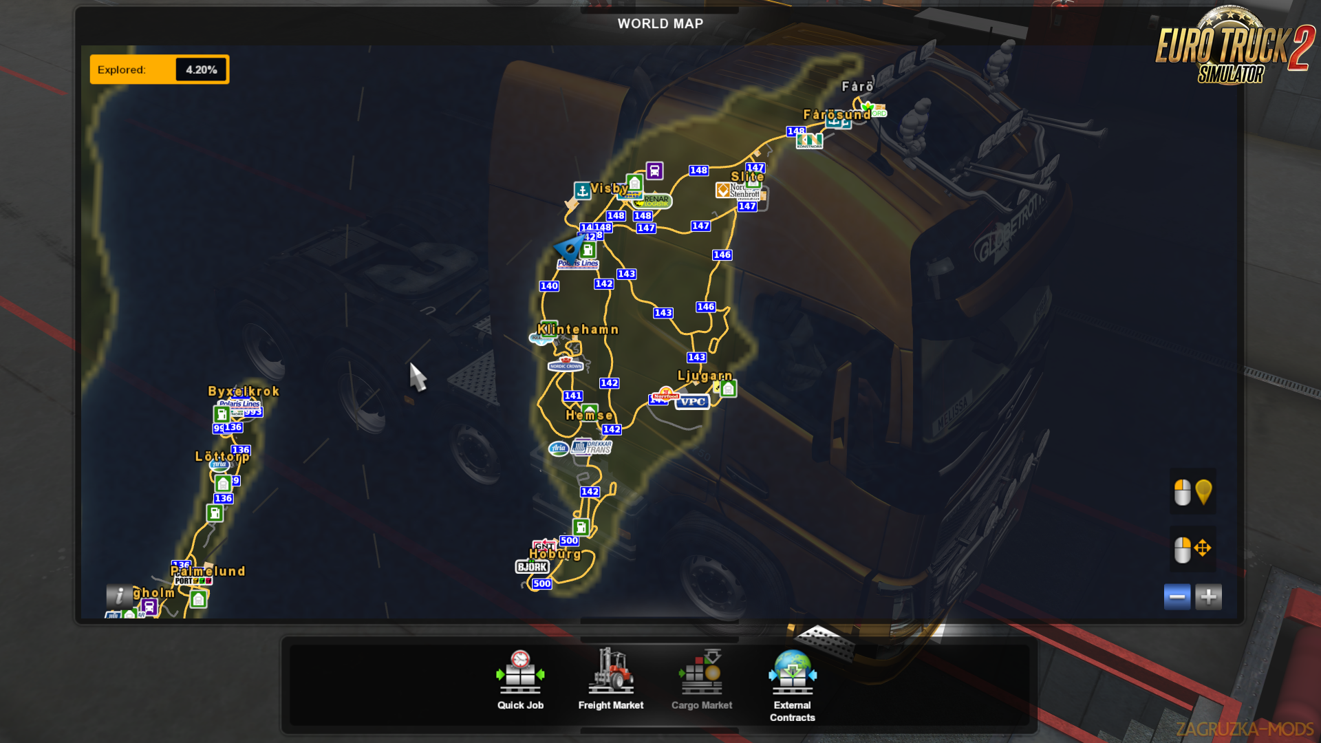 Swedish Islands Map addon v0.92 by BenganJ