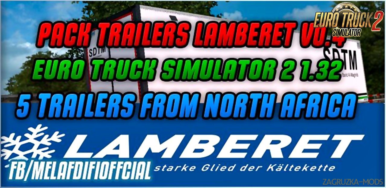 Pack Skins v0.4 For Lamberet Trailer in Ets2