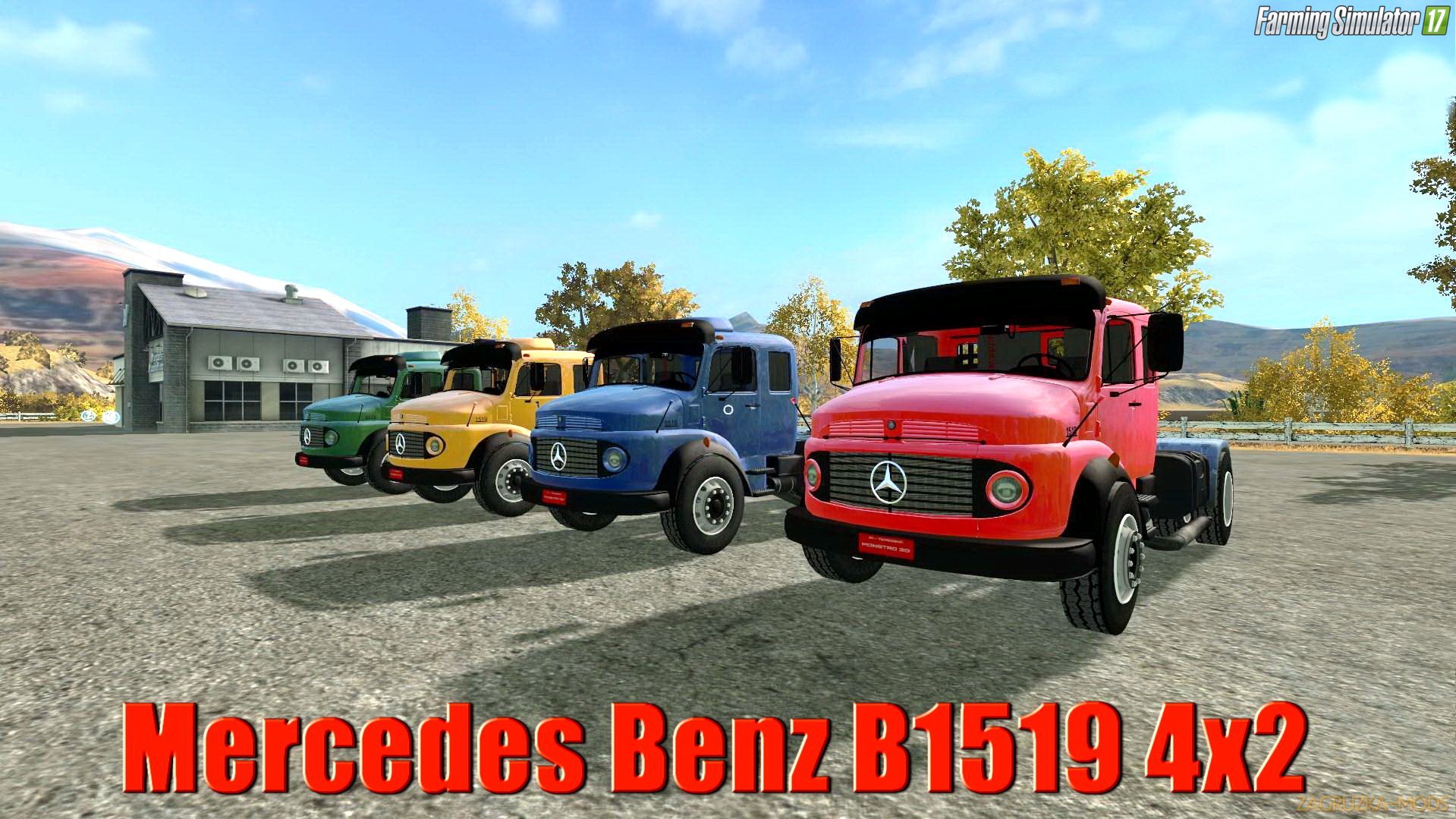 Мercedes Benz B1519 4x2 v1.0 for FS17 Мercedes Benz B1519 4x2 v1.0 for FS17