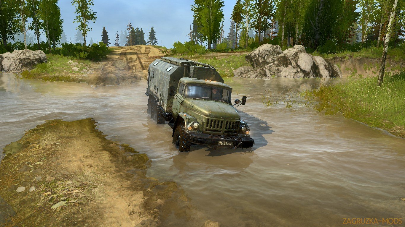 Volcano Map 2018 (Вулкан) v1.0 (v18.10.18) for SpinTires: MudRunner