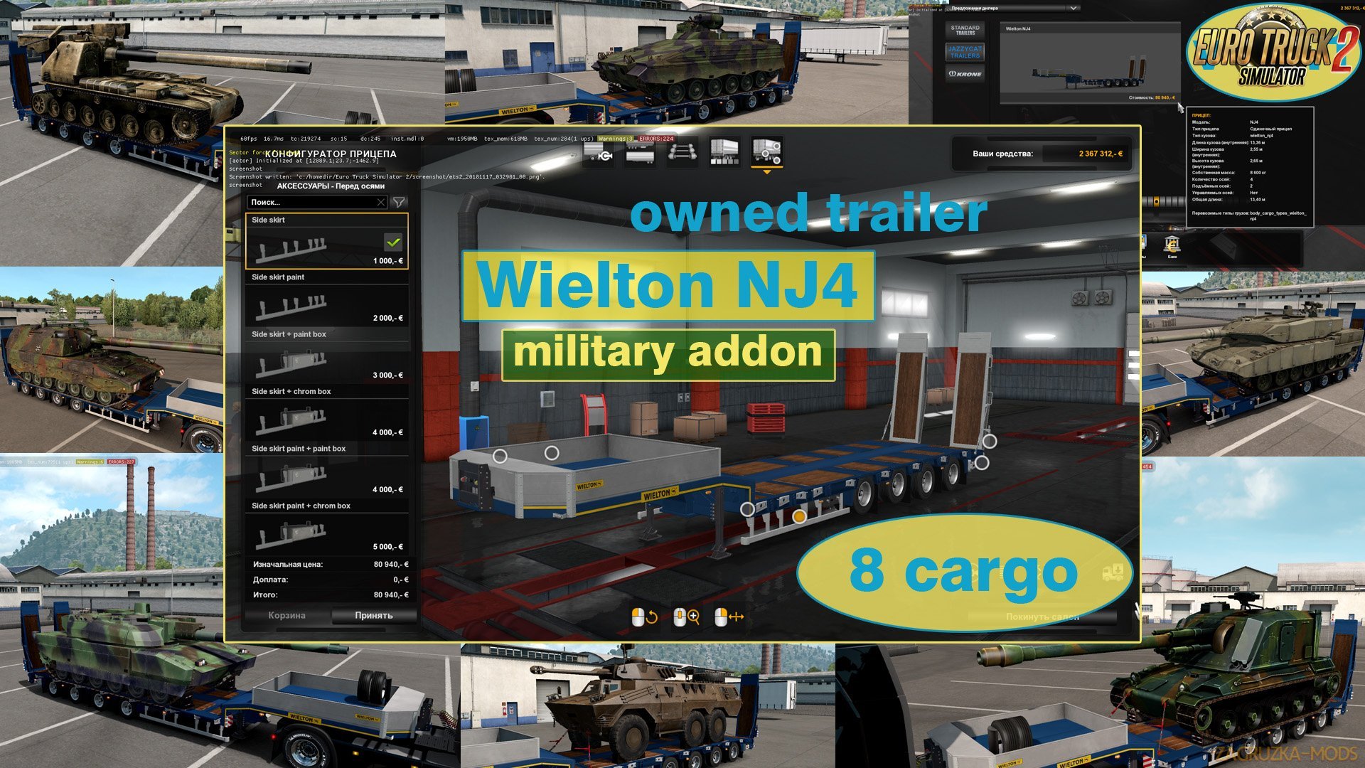Military addon for Wielton NJ4 v1.0.1 by Jazzycat