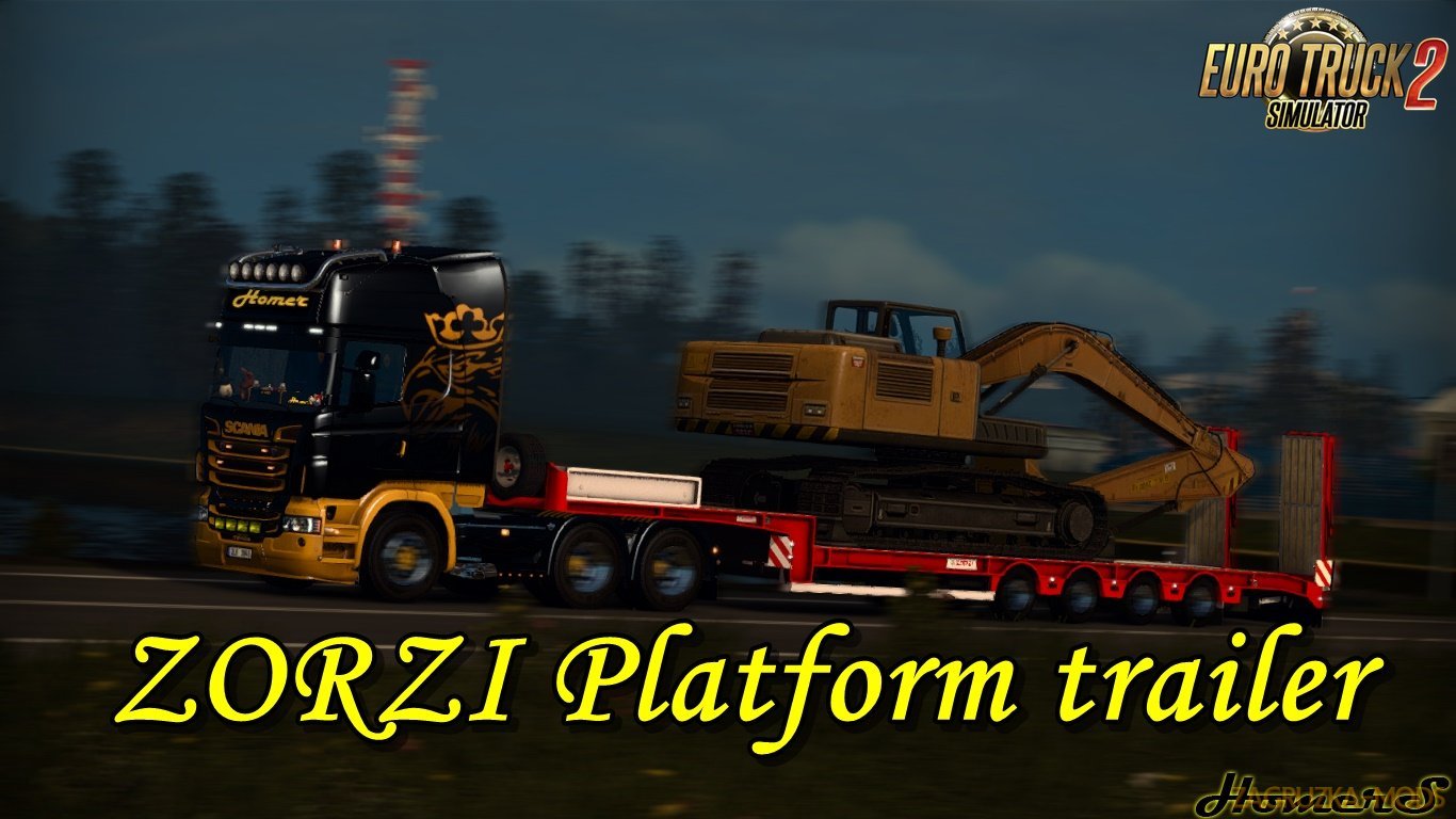 ZORZI Platform trailer