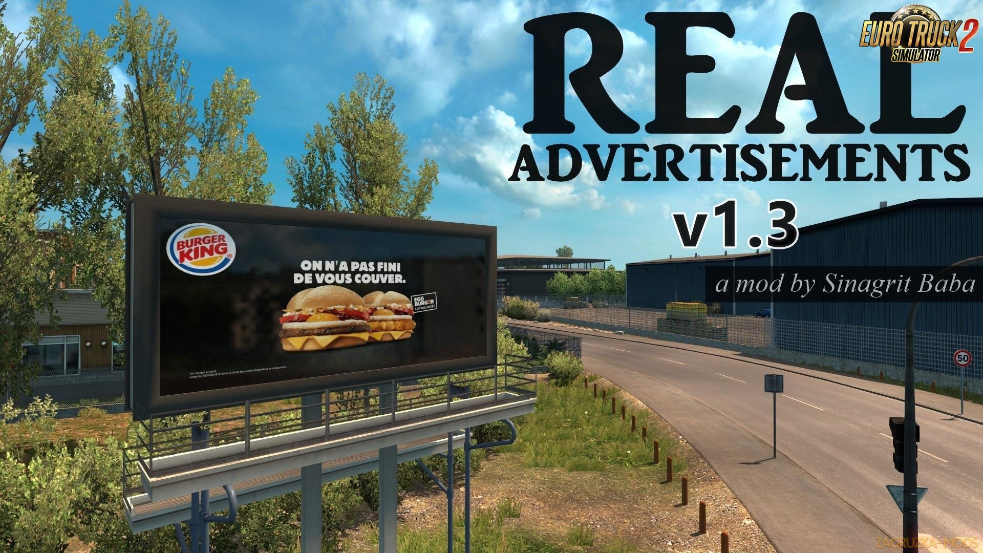 Real Advertisements v1.3 for Ets2