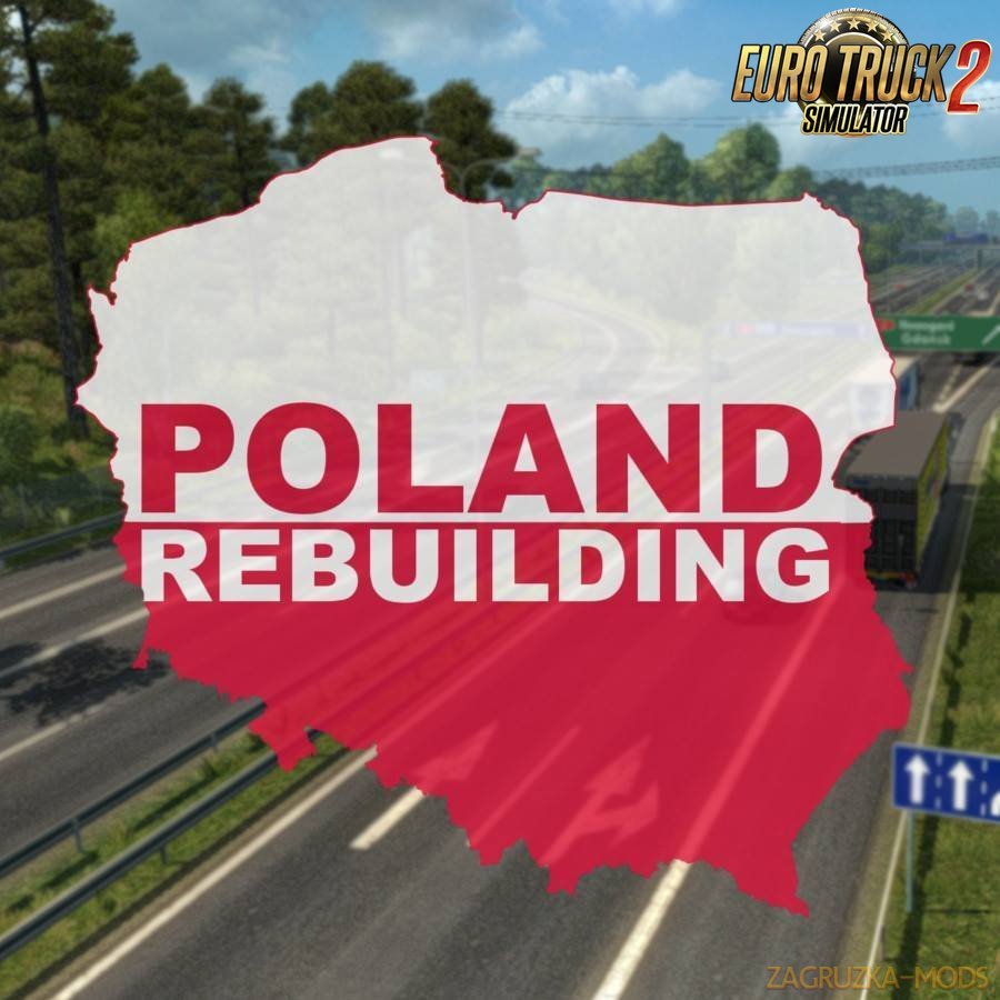 Poland Rebuilding Map v2.3.1 (1.33.x) for ETS2