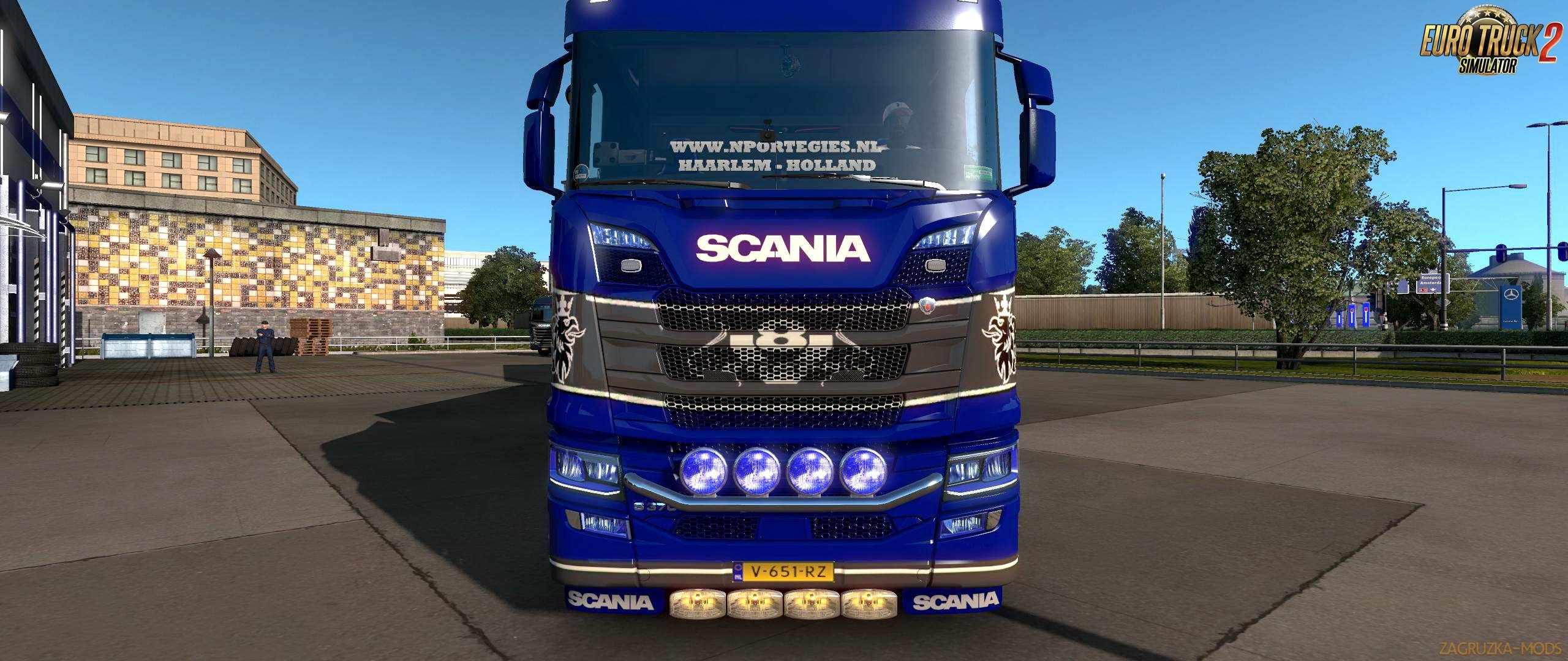Scania S Tandem v1.1 by GTR (1.33.x) for ETS2