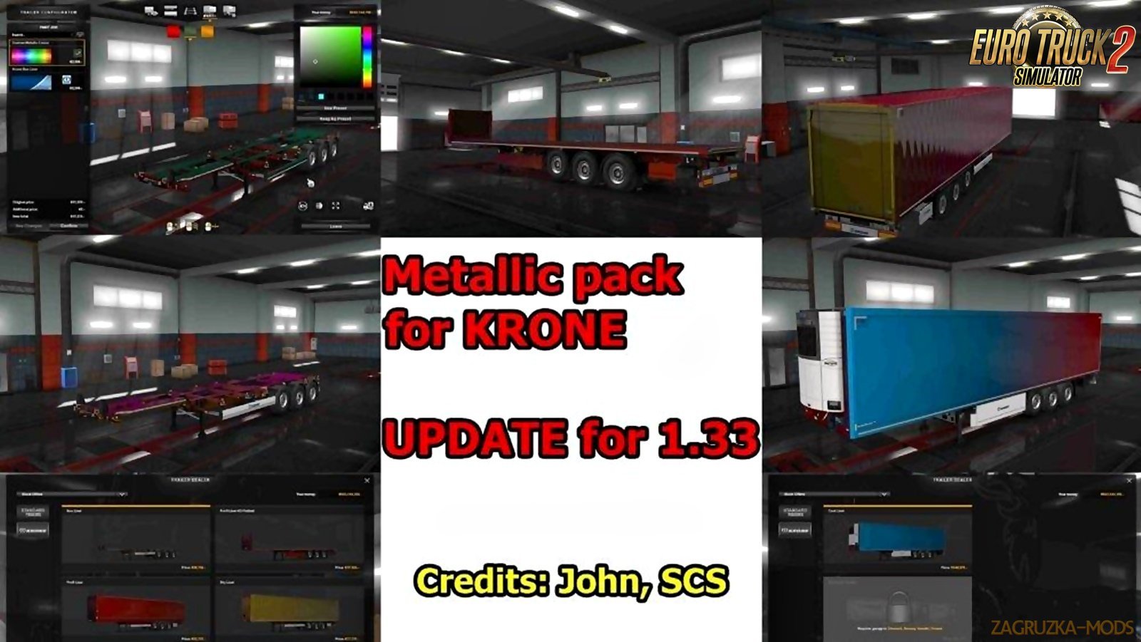 Metallic Skins for Krone [1.33.x]