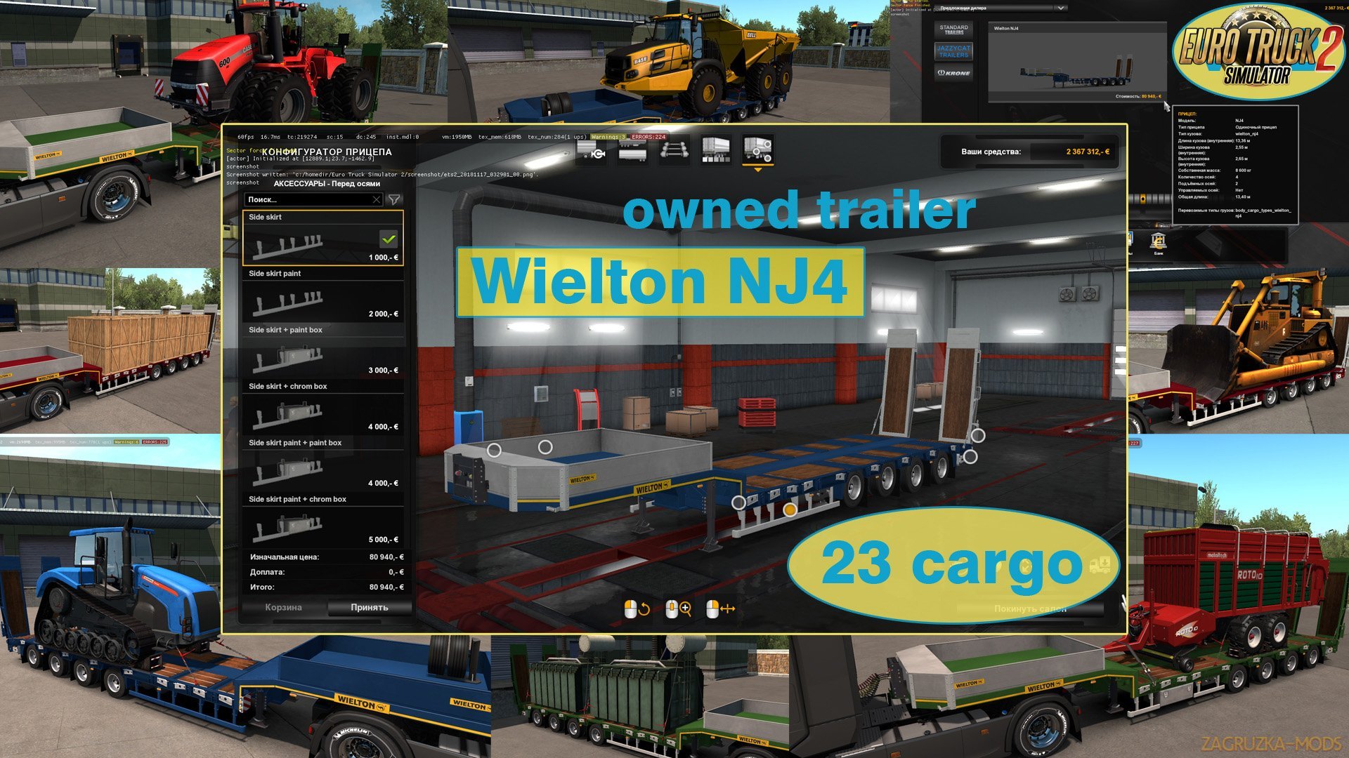 Ownable trailer Wielton NJ4 v1.2 by Jazzycat