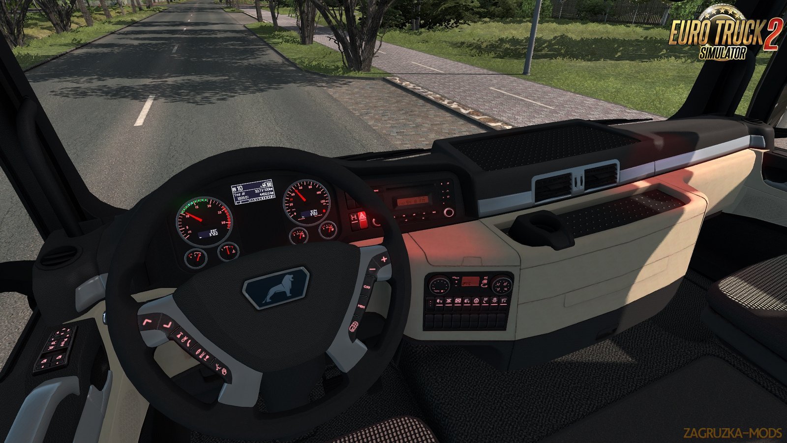 Fix for MAN TGX Euro 6 v2.2 by MADster (1.34.x)
