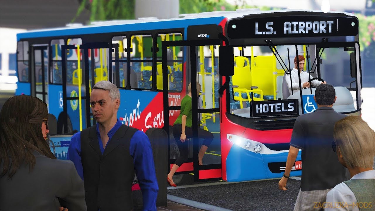 Bus Simulator Mod v1.2 for GTA 5 Bus Simulator Mod v1.2 for GTA 5