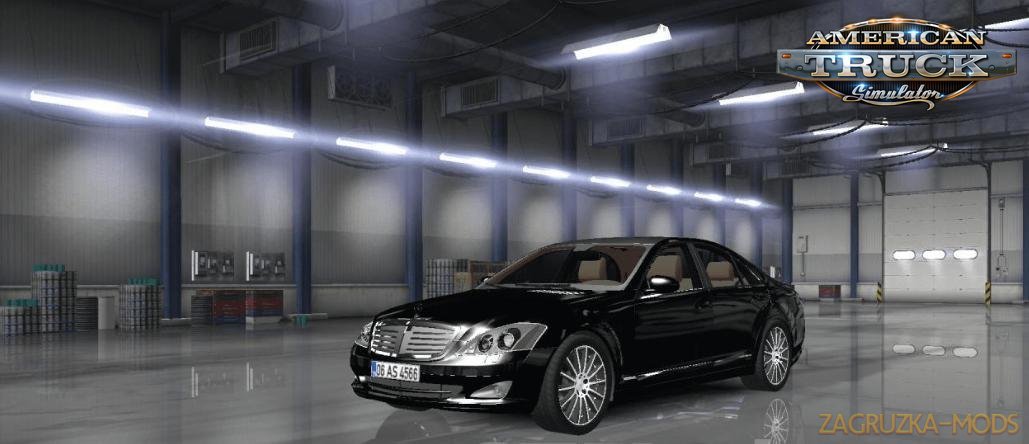 Mercedes Benz s350 4matic 2009 + Interior v1.0 (1.33.x) for ATS
