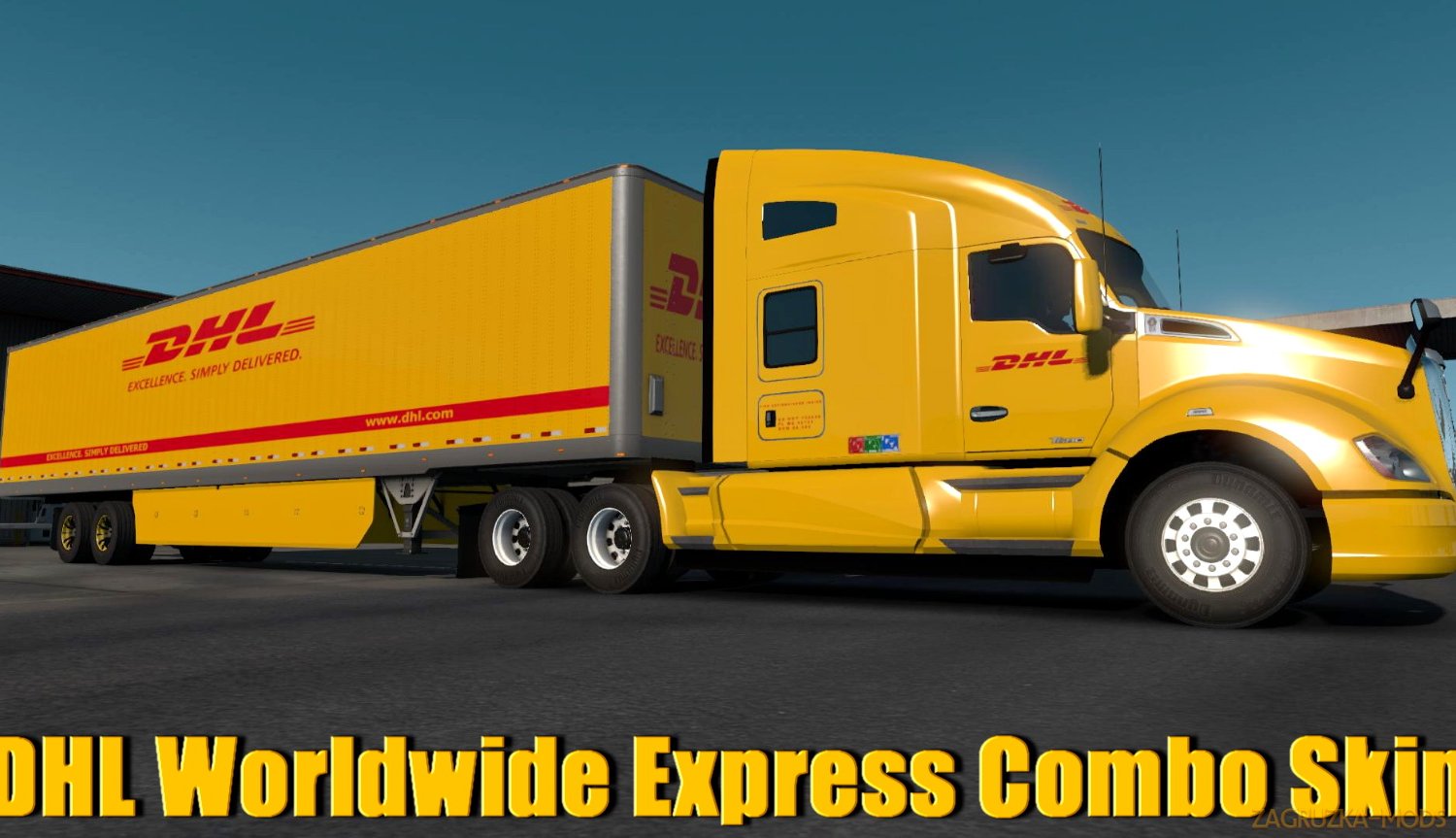 DHL Worldwide Express Combo Skin v1.0 (1.33.x) for ATS