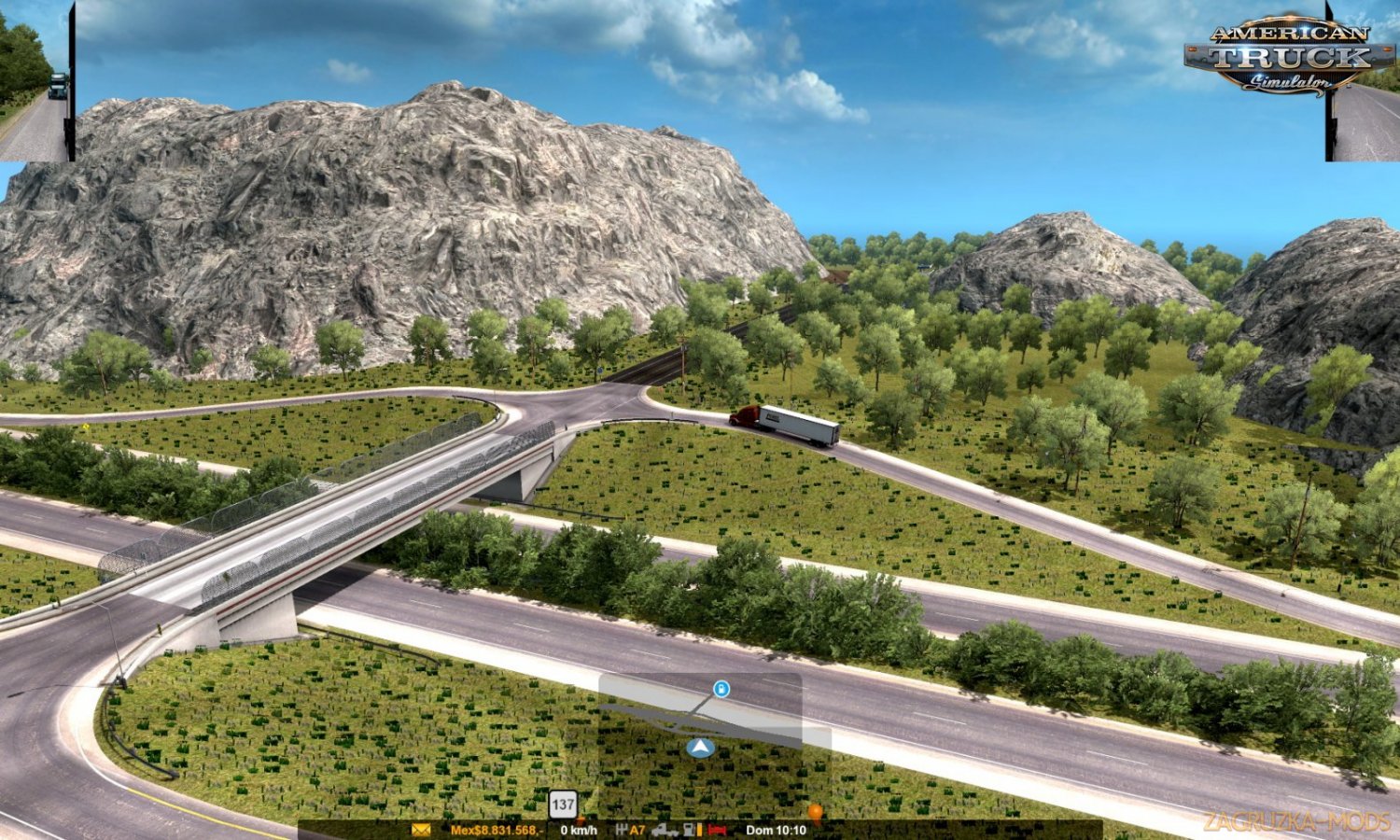 ATMX Map Addon Alpha v0.1 by Alta Tension MX (1.33.x) for ATS