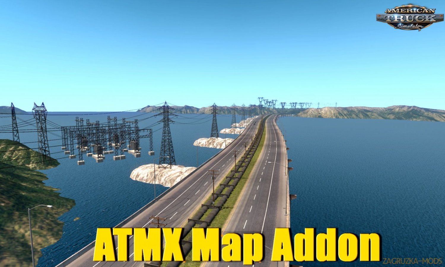 ATMX Map Addon Alpha v0.1 by Alta Tension MX (1.33.x) for ATS