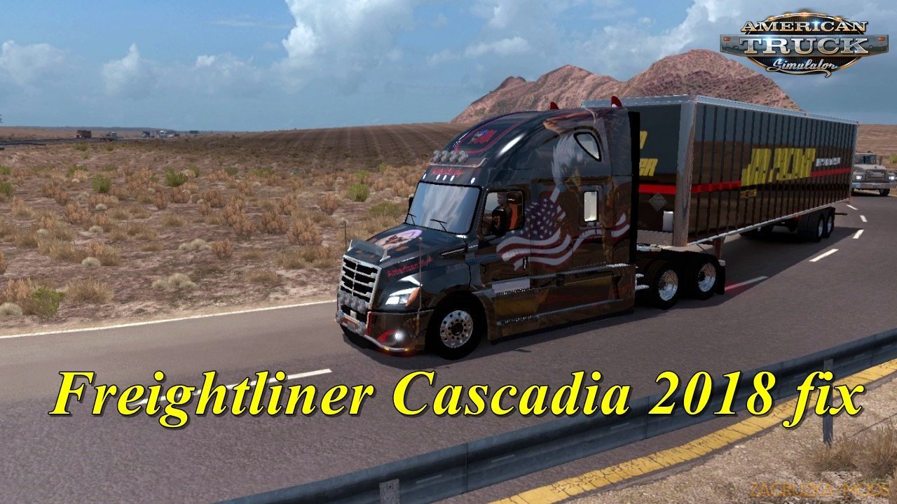 Freightliner Cascadia 2018 v1.11 Edit by galimim (1.35.x) for ATS