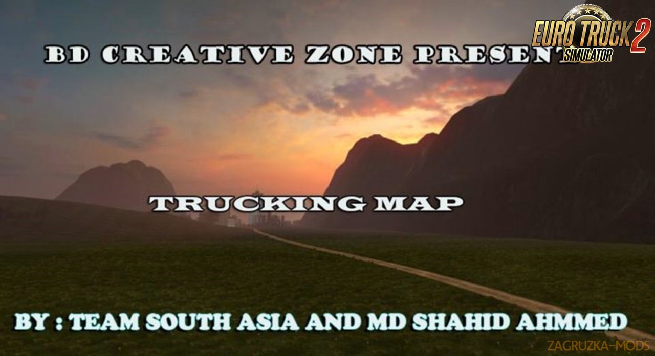 Creative Zone Trucking Map 1.2 (1.31.x-1.32.x-1.33.x)