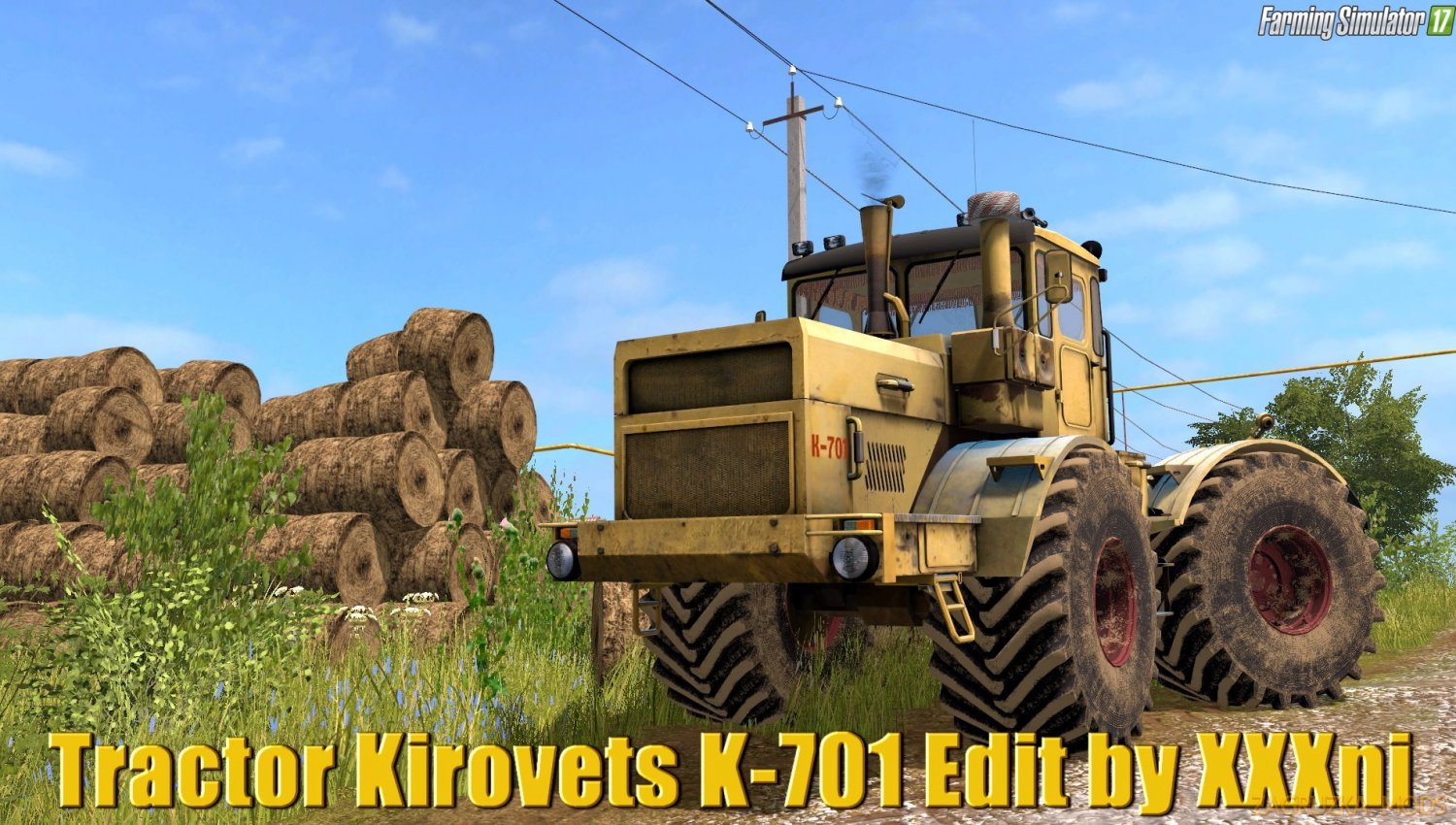 Kirovets K-701 v1.4 Edit by XXXni for FS17