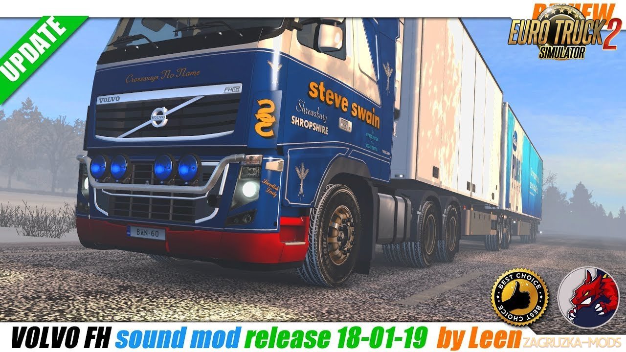 Volvo FH Sound Mod by Leen