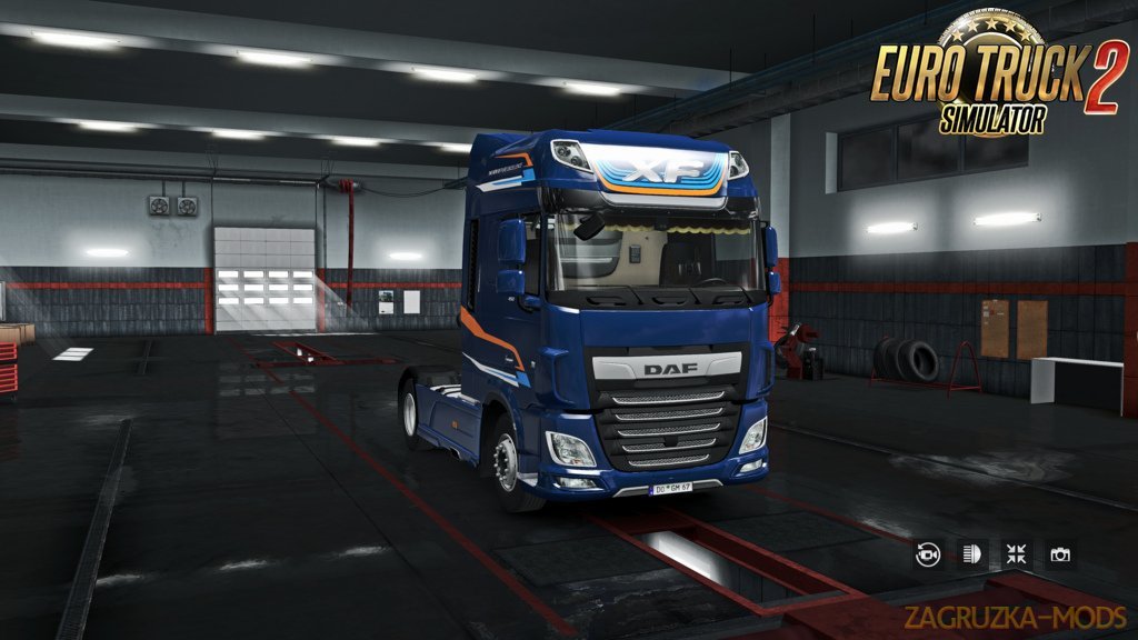 Exterior view reworked for DAF XF euro 6 v1.1
