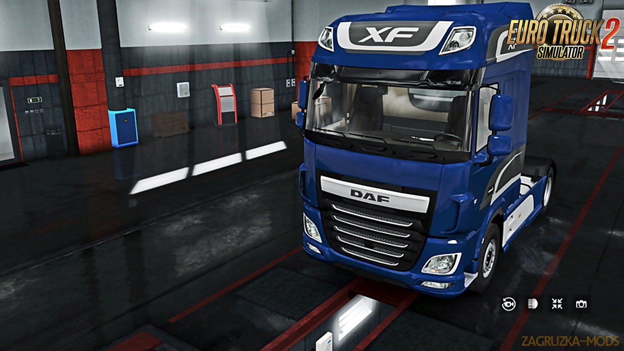 Exterior view reworked for DAF XF euro 6 v1.1