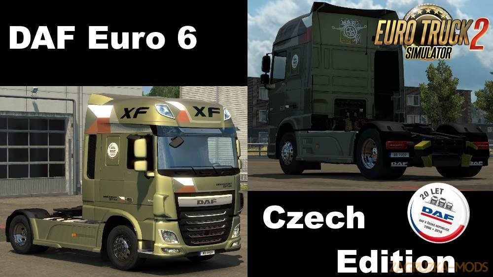 DAF XF Euro 6 Editions SkinPack v1.0