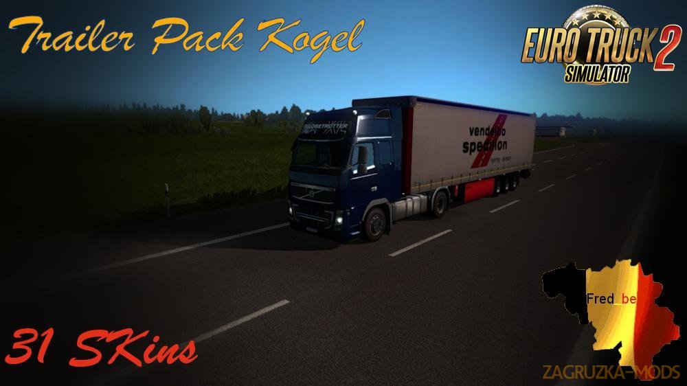 Kögel Trailer Pack v1.33 for Ets2