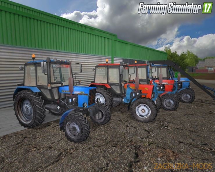 Belarus-MTZ Pack Tractors v1.2 by XXXni for FS17