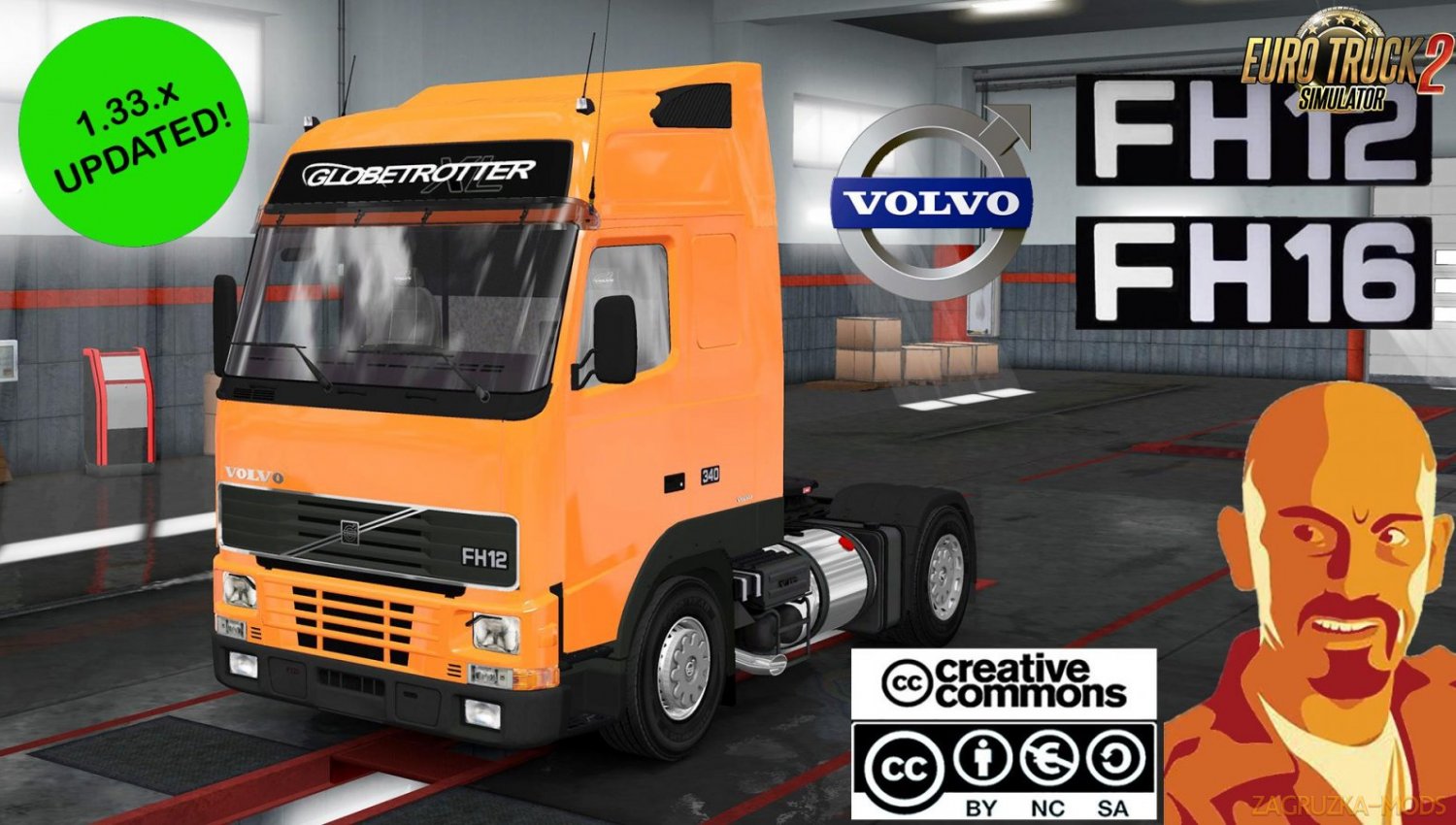 VOLVO FH MK1 (FH12 & FH16) for Ets2 1.33.x VOLVO FH MK1 (FH12 & FH16) for Ets2 1.33.x