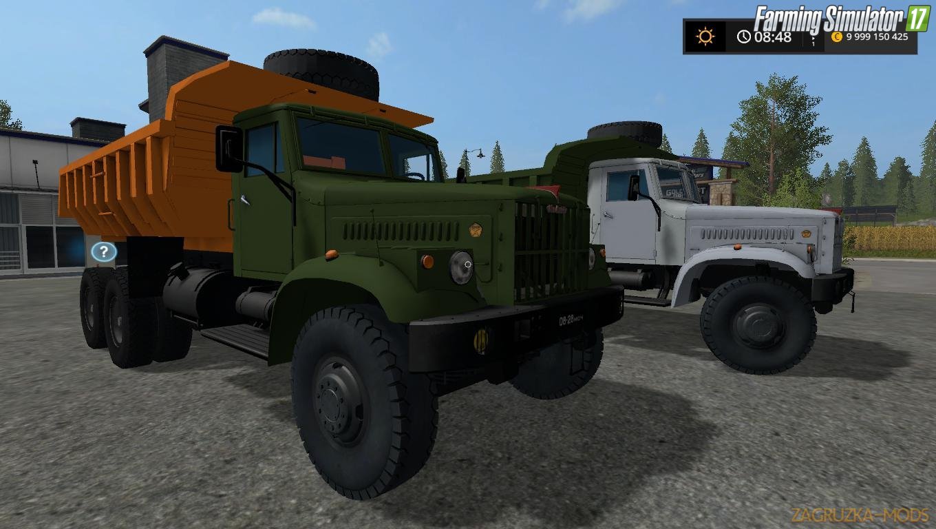 KrAZ-256 v1.0 by Mirage for FS17