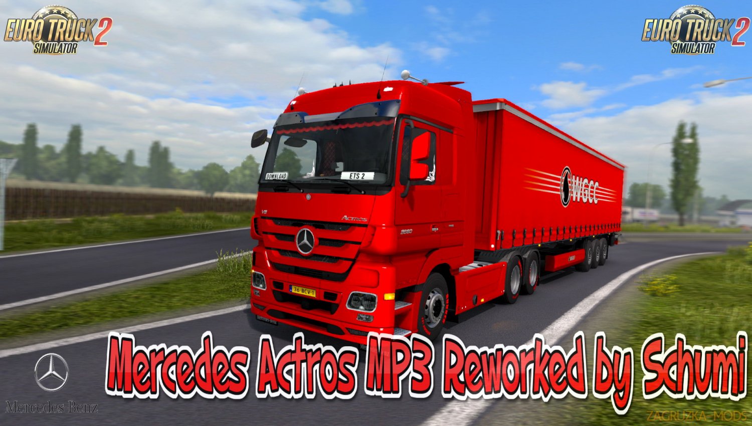 Mercedes Actros MP3 Reworked v2.7 by Schumi [1.33.x]