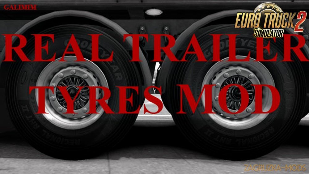 Real Trailer Tyres Mod v1.2 [1.33.x]