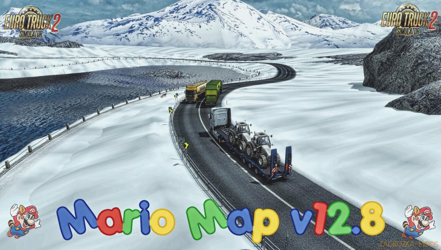 Mario Map v12.9 (1.46.x) for ETS2