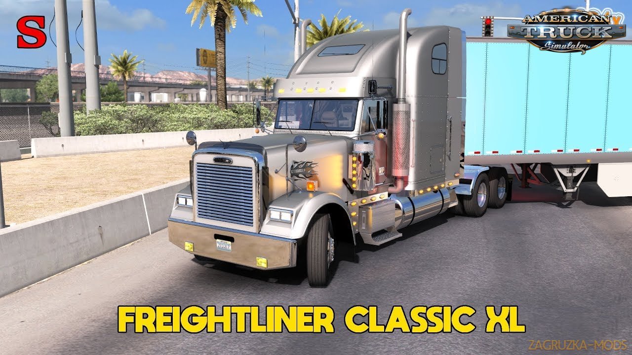 Freightliner Classic XL + Interior v1.0 (Updated) (1.34.x) for ATS
