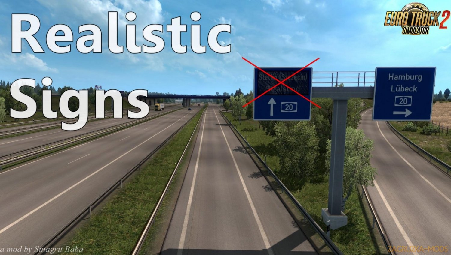 Realistic Signs for Ets2