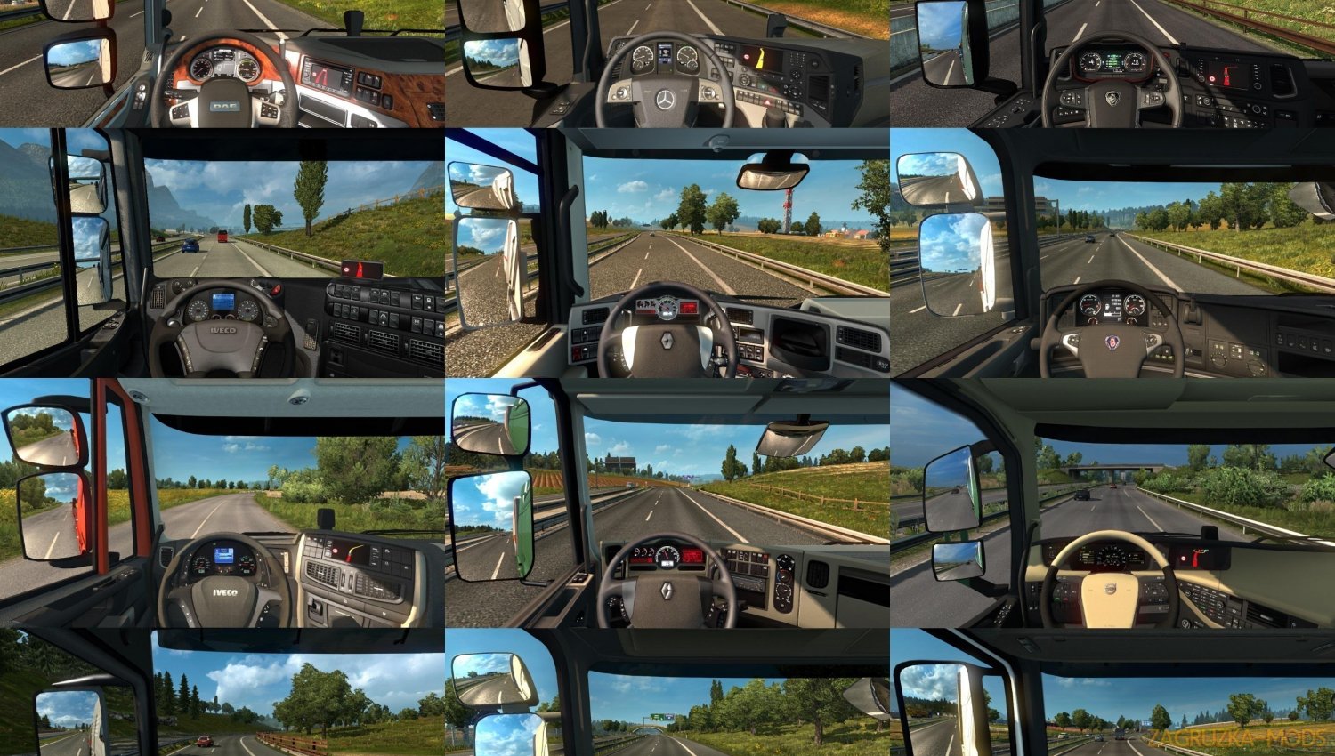 Real interior cams for all trucks v1.5