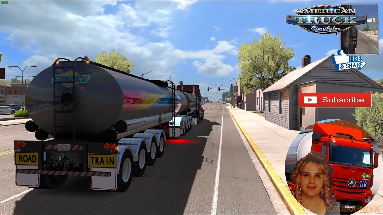 Trailer Tanker Aussie v1.0 (1.34.x) for ATS