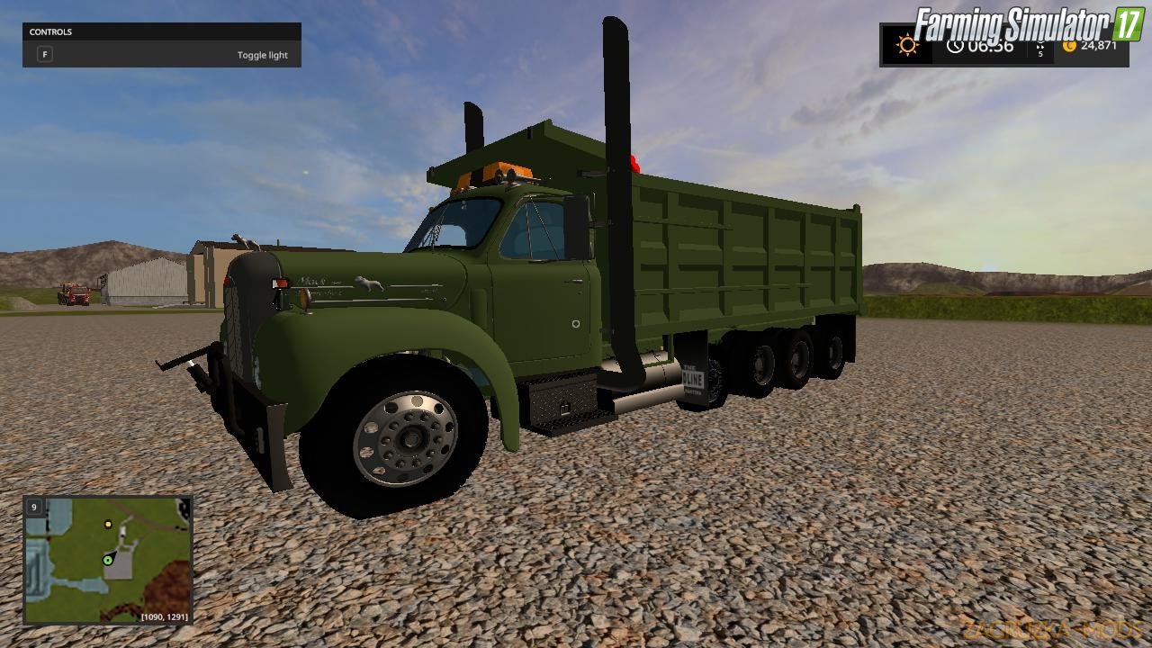 Mack B61 Dump Truck v1.0 for FS17 Mack B61 Dump Truck v1.0 for FS17