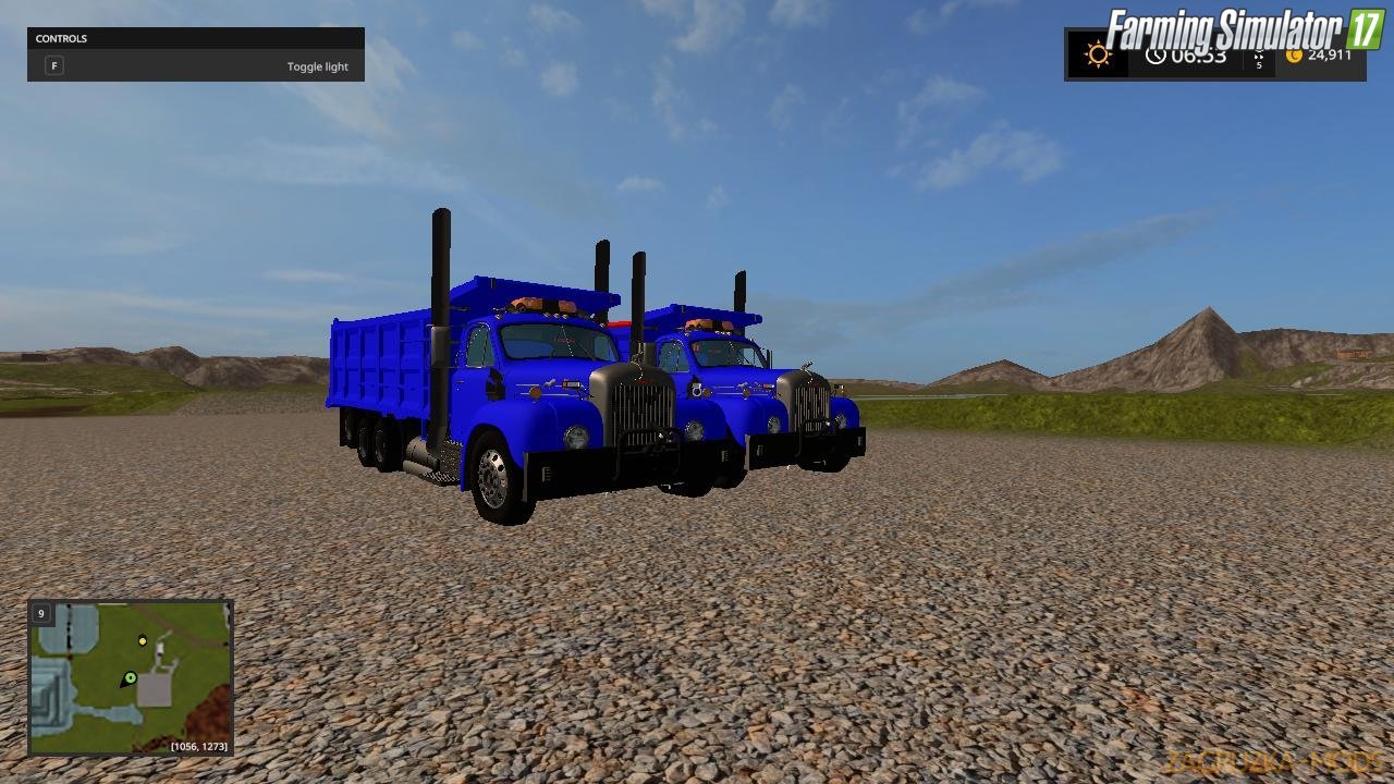Mack B61 Dump Truck v1.0 for FS17 Mack B61 Dump Truck v1.0 for FS17