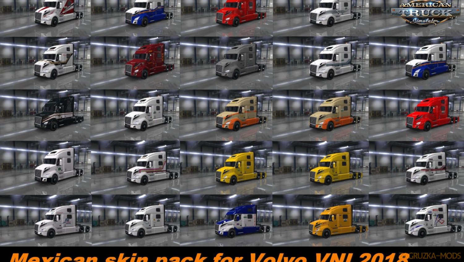 Mexican Skin Pack for Volvo VNL v1.0 (1.34.x) for ATS