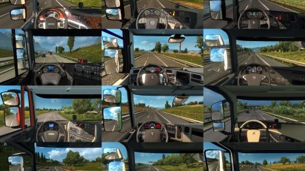 Real interior cams for all trucks v1.5 Real interior cams for all trucks v1.5