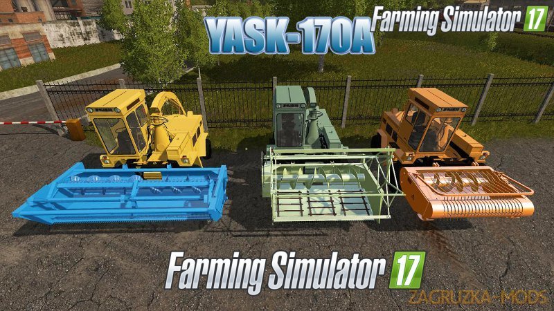 Harvester YASK-170A v1.0 for FS17