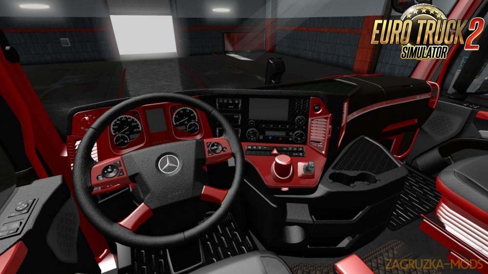 Mercedes MP4 Red Black LUX Interior by Miki