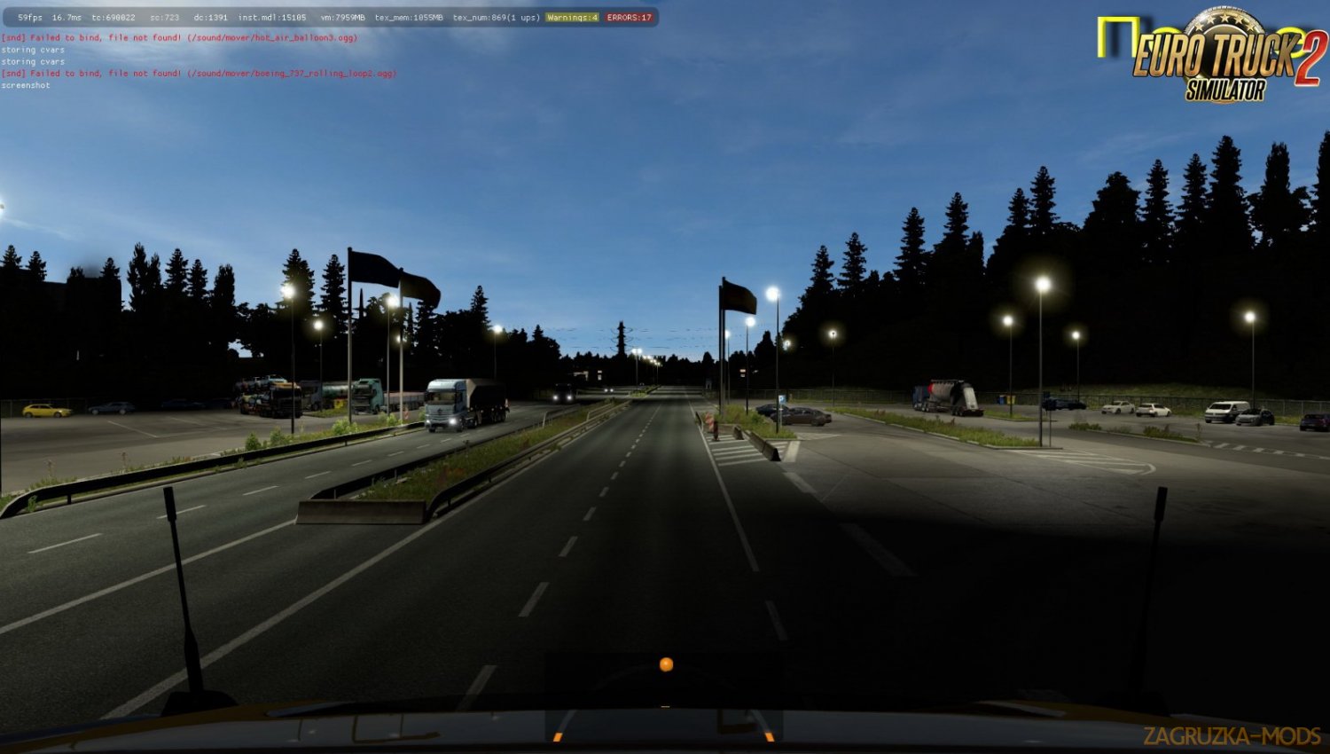 Weather-White Nights for Ets2 [1.34.x]