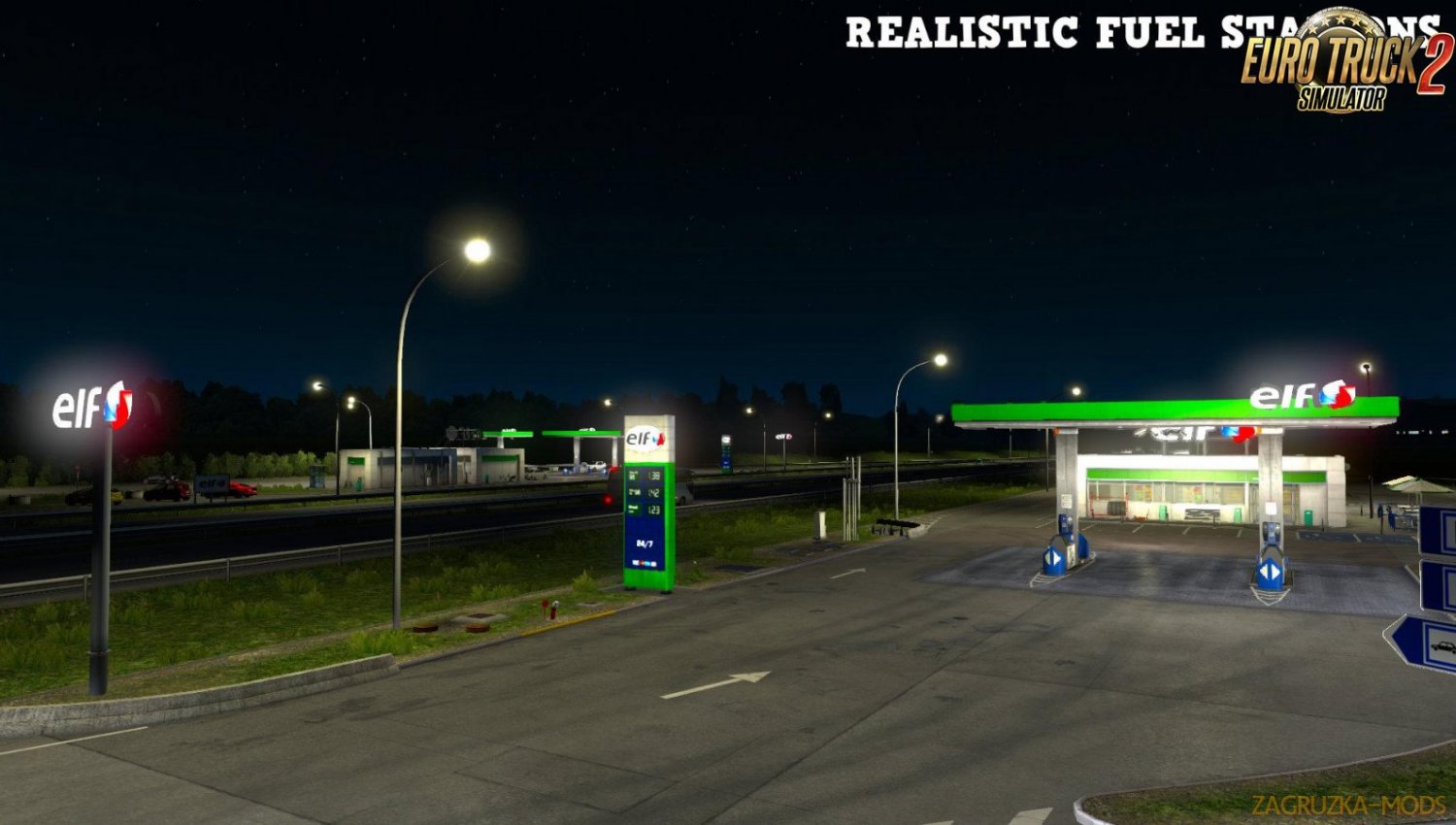 Realistic Fuel Stations for Ets2 [1.34.x]