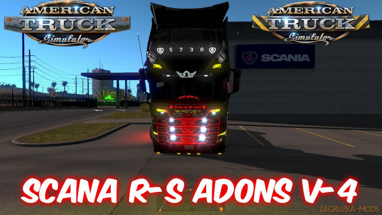 Scania R-S Adons v4.0 for ATS