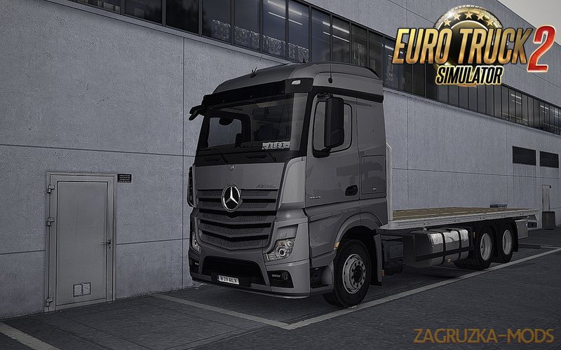 Mercedes Actros MP4 Rigid Chassis Mod v1.2 (1.34.x)