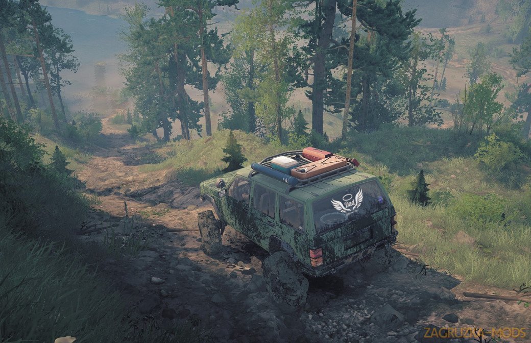 Steeply Inclined Map v1.0 for SpinTires: MudRunner