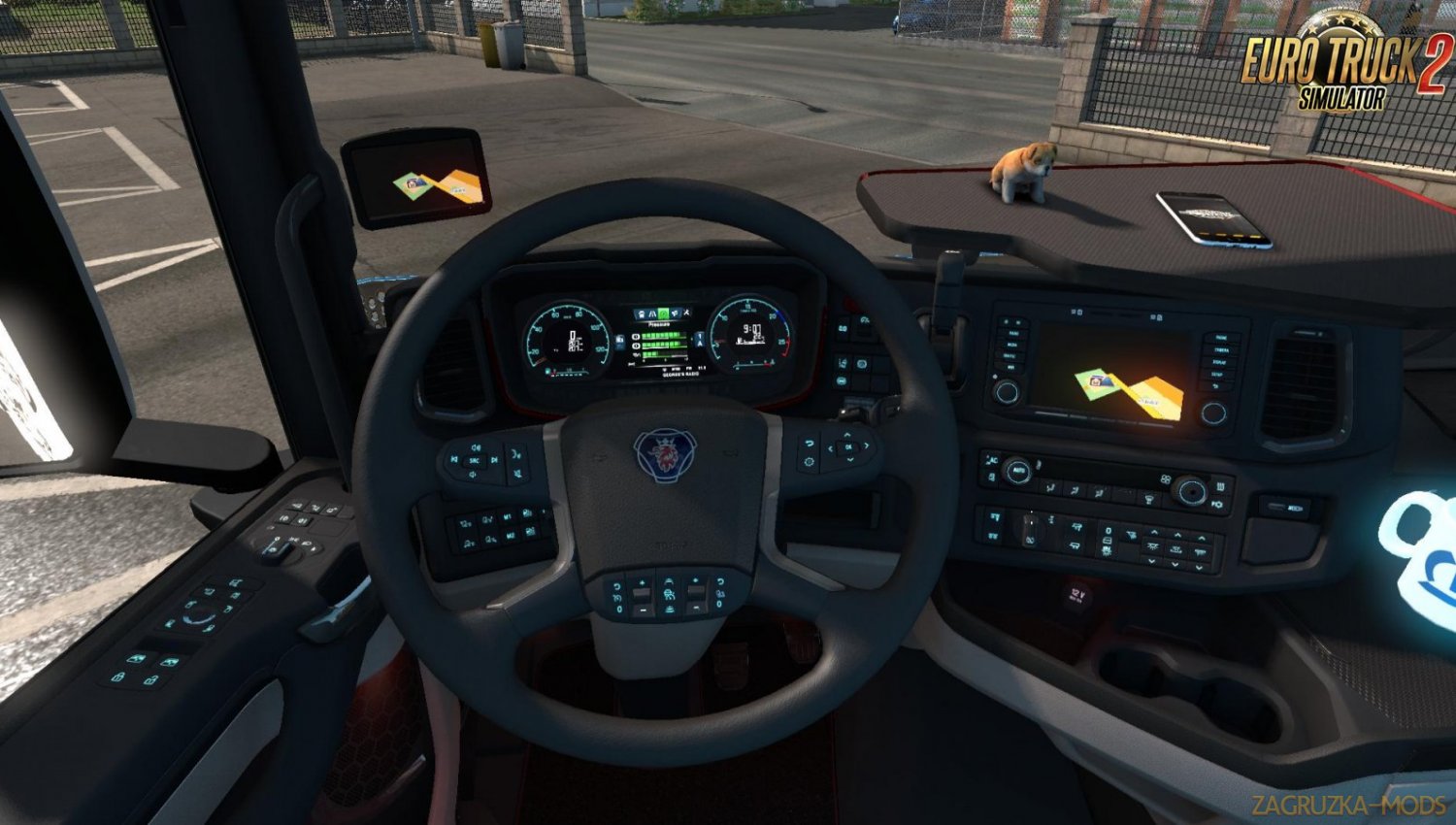 Dashboard lights for Scania S 2016 [1.34.x]