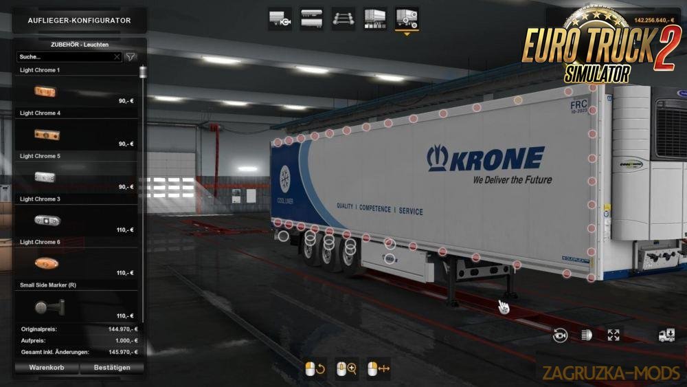 Slots for KRONE Trailers in Ets2