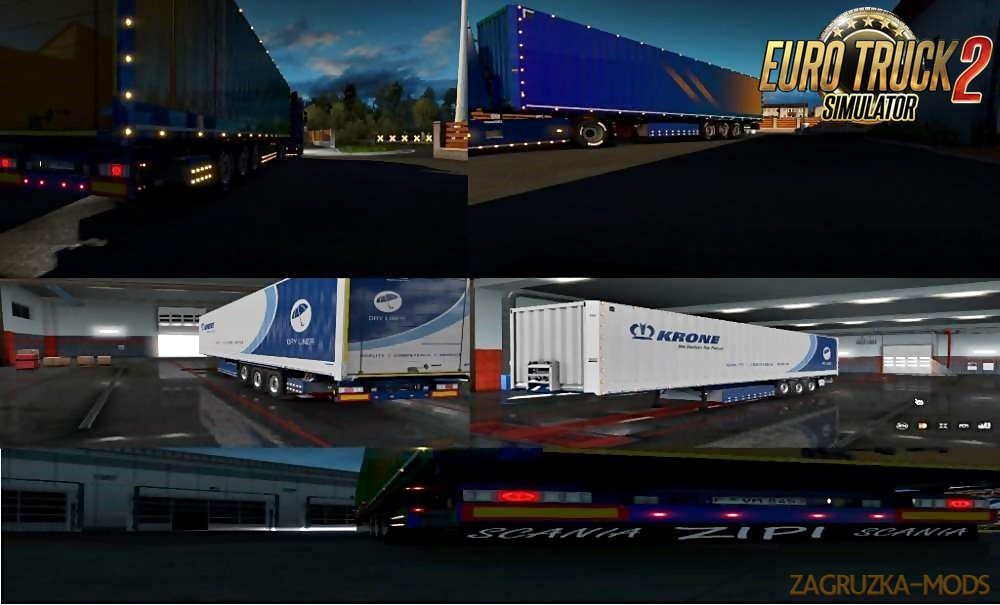 Slots for KRONE Trailers v0.11 in Ets2